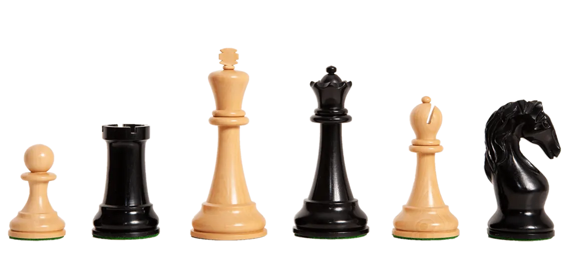 The Camaratta Collection - The Piatagorsky Cup Series Luxury Chess Pieces - 4.4" King
