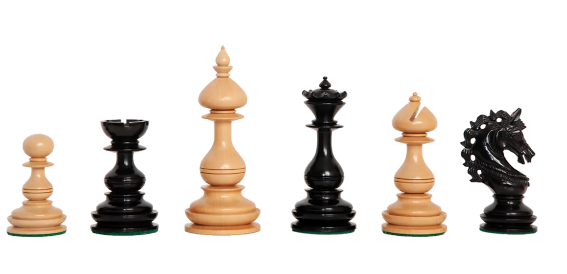 The Pienza Series Luxury Chess Pieces - 4.4" King