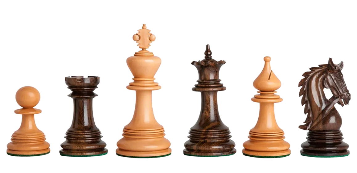 The Preston Series Luxury Chess Pieces - 4.4" King 