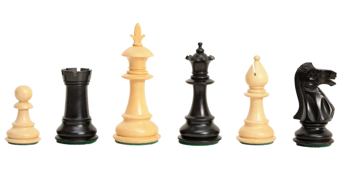 The Royale Series Chess Pieces - 4.0" King