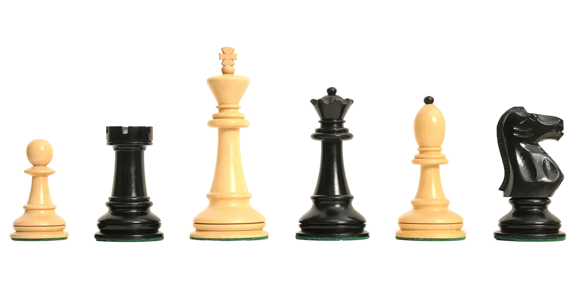 The 1972 Skopje Olympiad II Reproduction Series Chess Pieces - 4.4" King