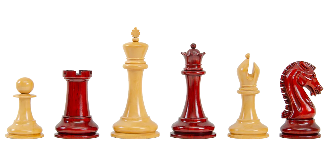 The Forever Collection - The St. Louis Chess Club Commemorative Series Chess Pieces - 4.4" King