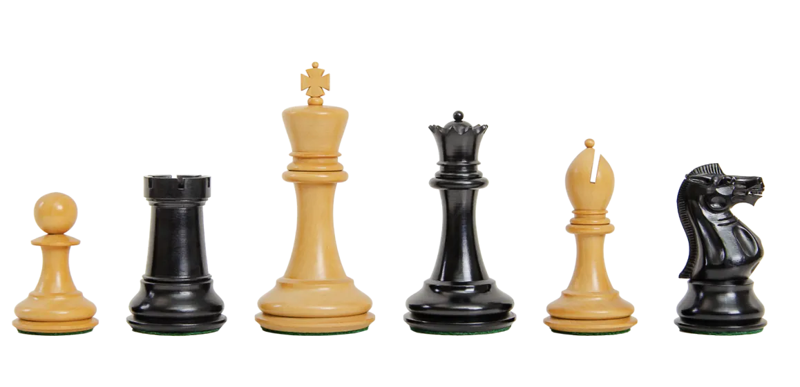 The St. Petersburg Series Luxury Chess Pieces - 4.4" King