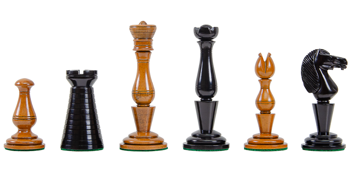 The Strand Series Timeless Chess Pieces - 4.4" King 