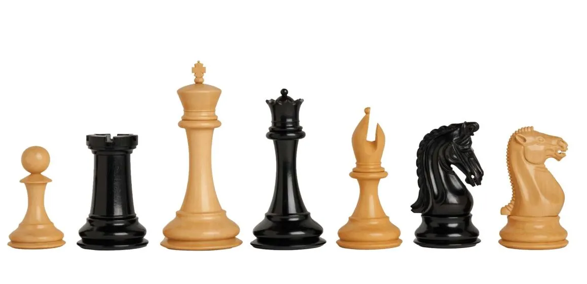The Supreme Collector Series Luxury Chess Pieces - 4.4" King