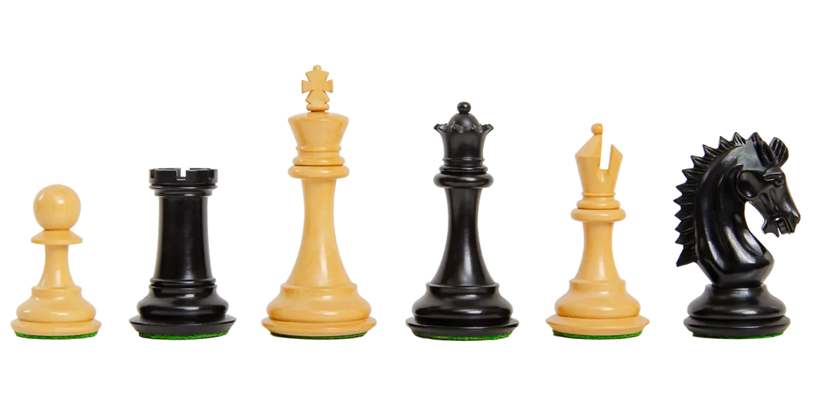 The Sussex Series Luxury Chess Pieces - 3.75" King