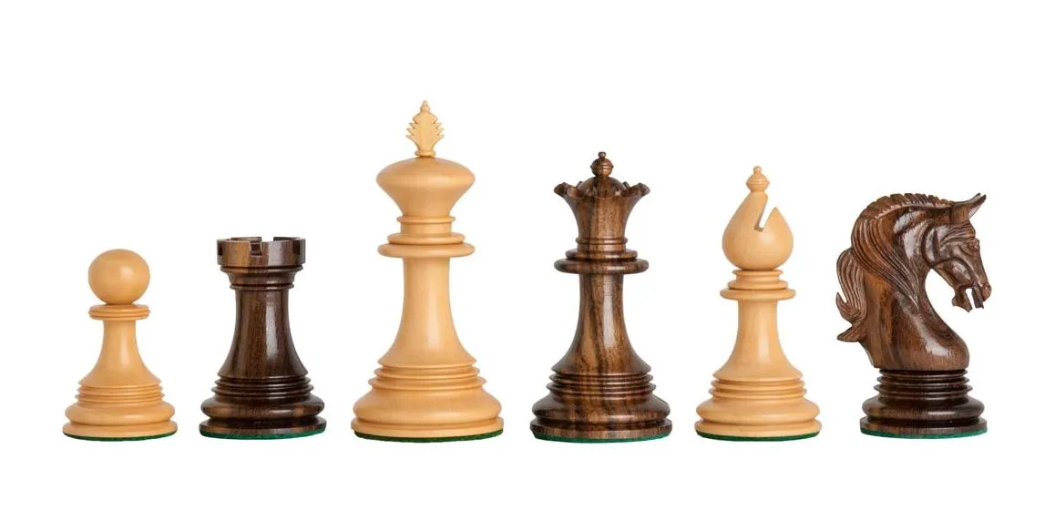 The Teramo Series Luxury Chess Pieces - 4.4" King 