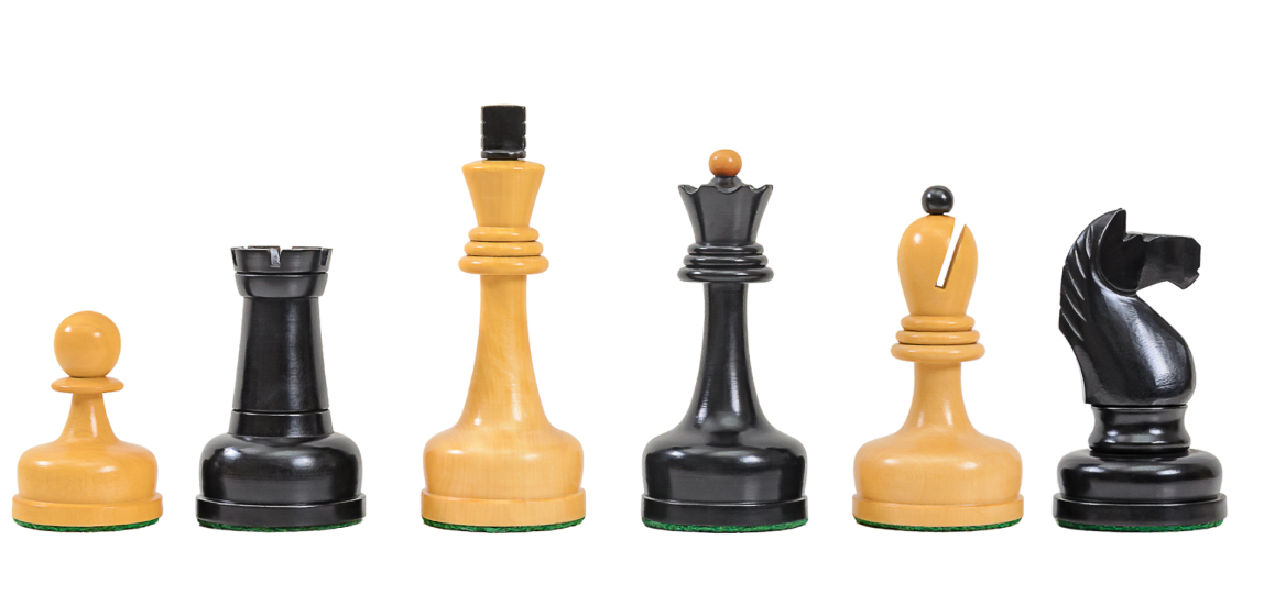 The Camaratta Collection - The Tahl Series Chess Pieces - 3.875" King