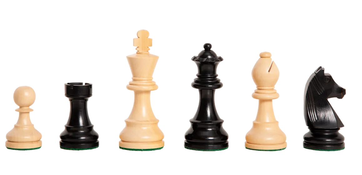 "The Queen's Gambit" Inspired Chess Pieces - 3.75" King