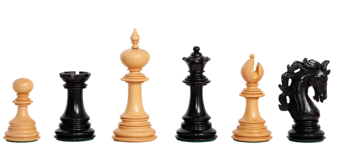 The Turin Series Artisan Chess Pieces - 4.4" King