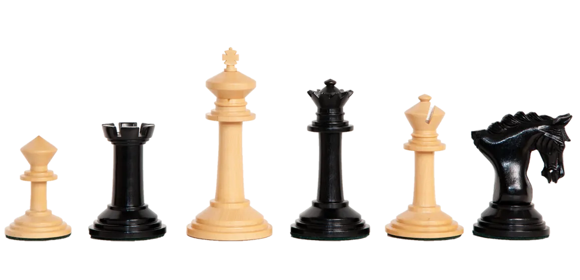 The Vicenza Series Artisan Chess Pieces - 4.0" King