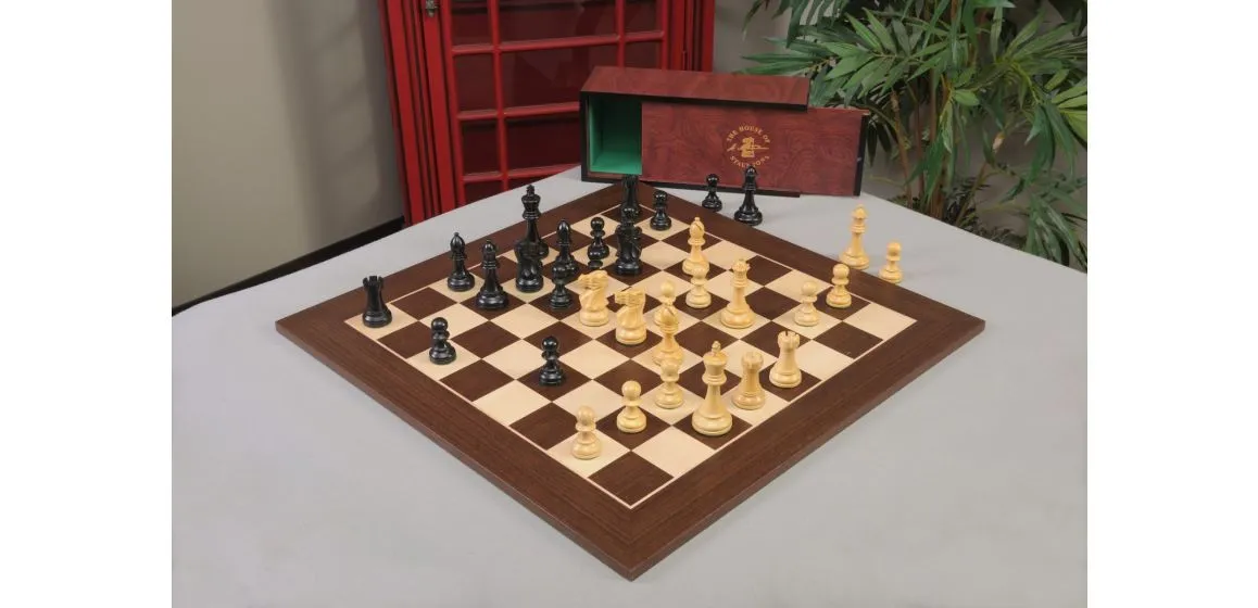 The Wild Knight Series Chess Set, Box, & Board Combination