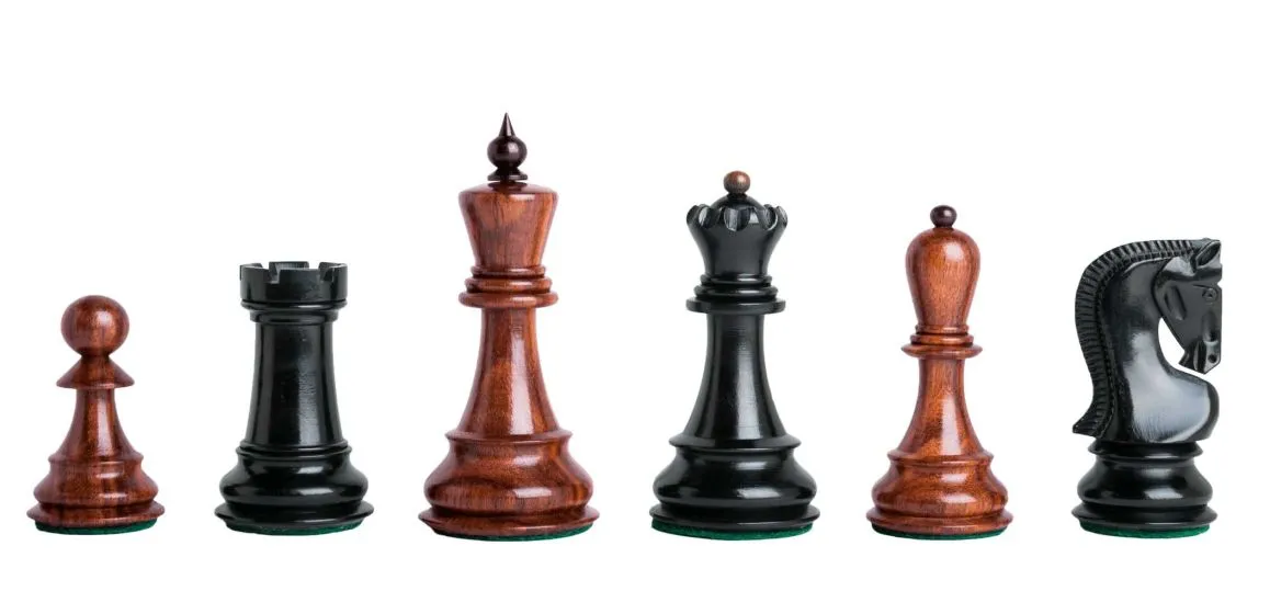 CLEARANCE - The Zagreb Elite Series Chess Pieces - 3.875" King