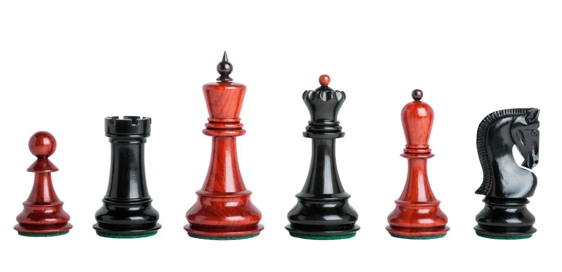 The Zagreb '59 Series Prestige Chess Pieces - 3.875" King