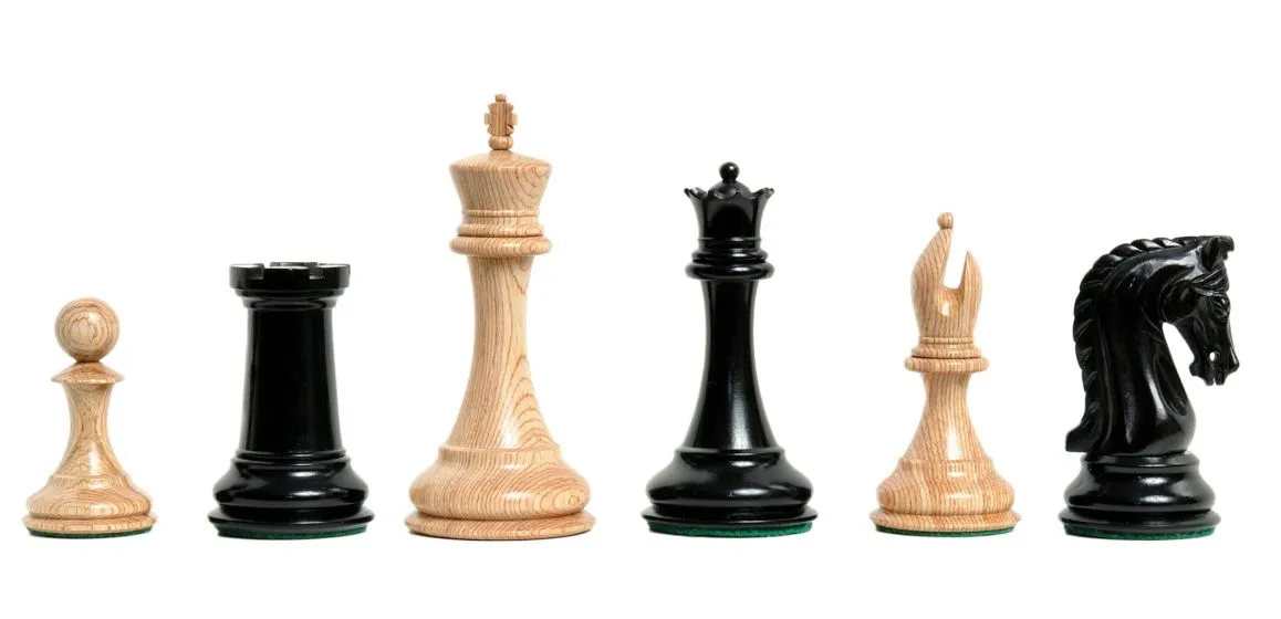 The 2018 Exotique Collection® - Imperial Collector Series Luxury Chess Pieces - 4.4" King - Genuine Ebony