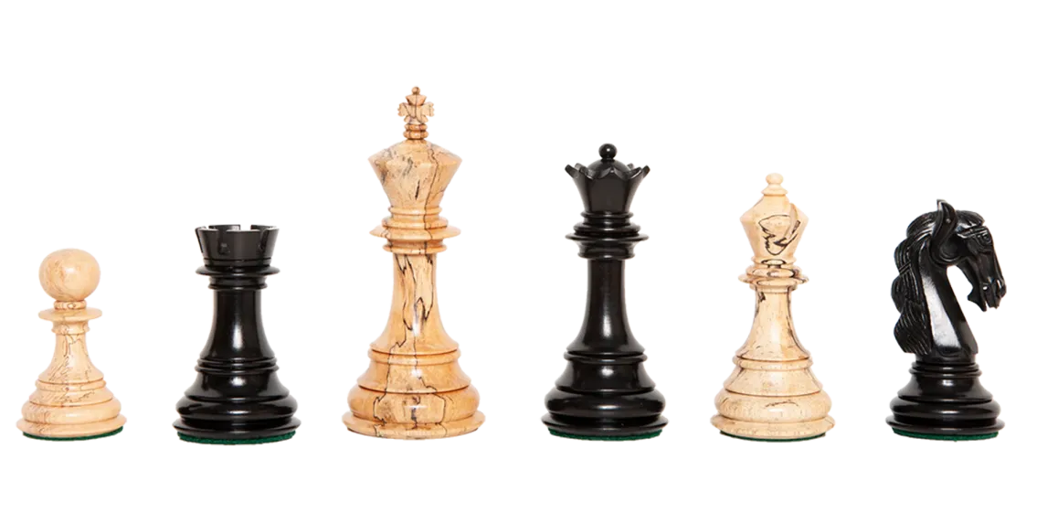 The Exotique Collection - The Livorno Series Luxury Chess Pieces - 4.4" King