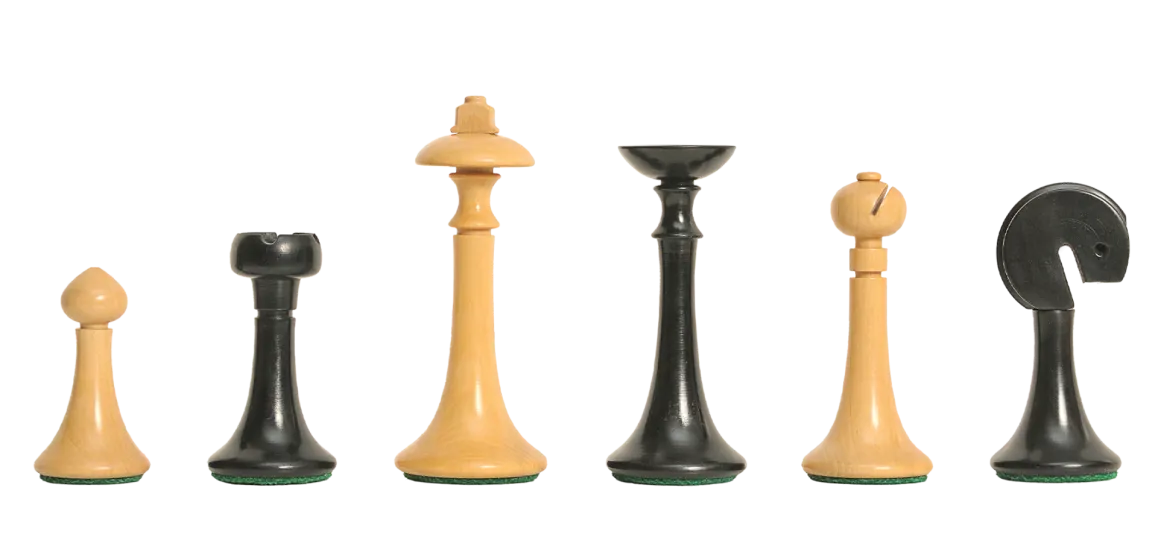 The Metropolis Series Chess Pieces - 3.75" King