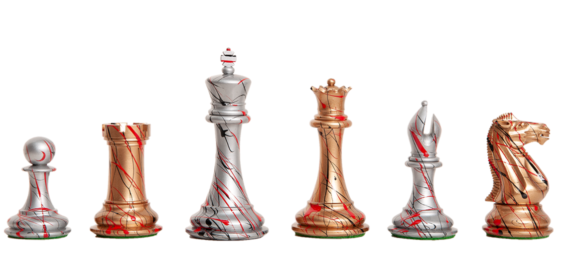 The Camaratta Collection - The 1849 Collector Series Artisan Chess Pieces - 4.4" King