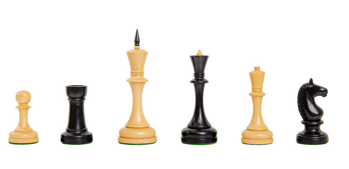 The Camaratta Collection - The Moscow 1935 Series Chess Pieces - 5.0" King