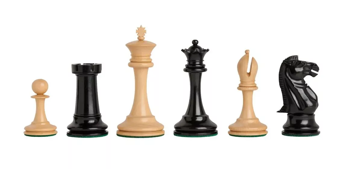 The B and Co. Series Luxury Chess Pieces - 4.4" King