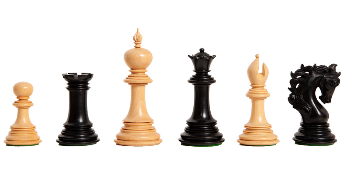 The Benevento Series Luxury Chess Pieces - 4.4" King
