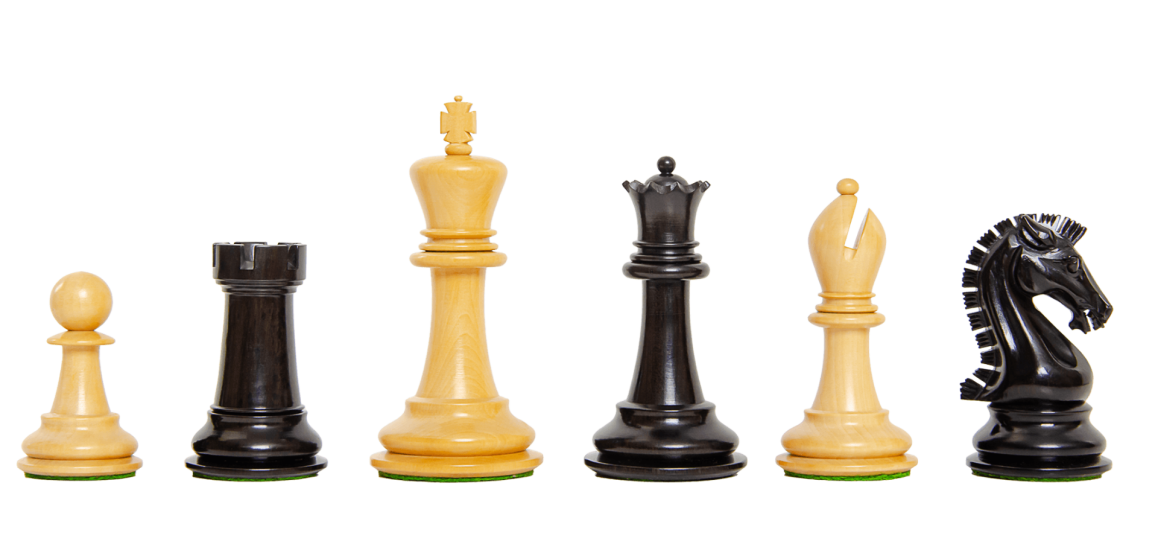 The Craftsman Series Luxury Chess Pieces - 3.75" King