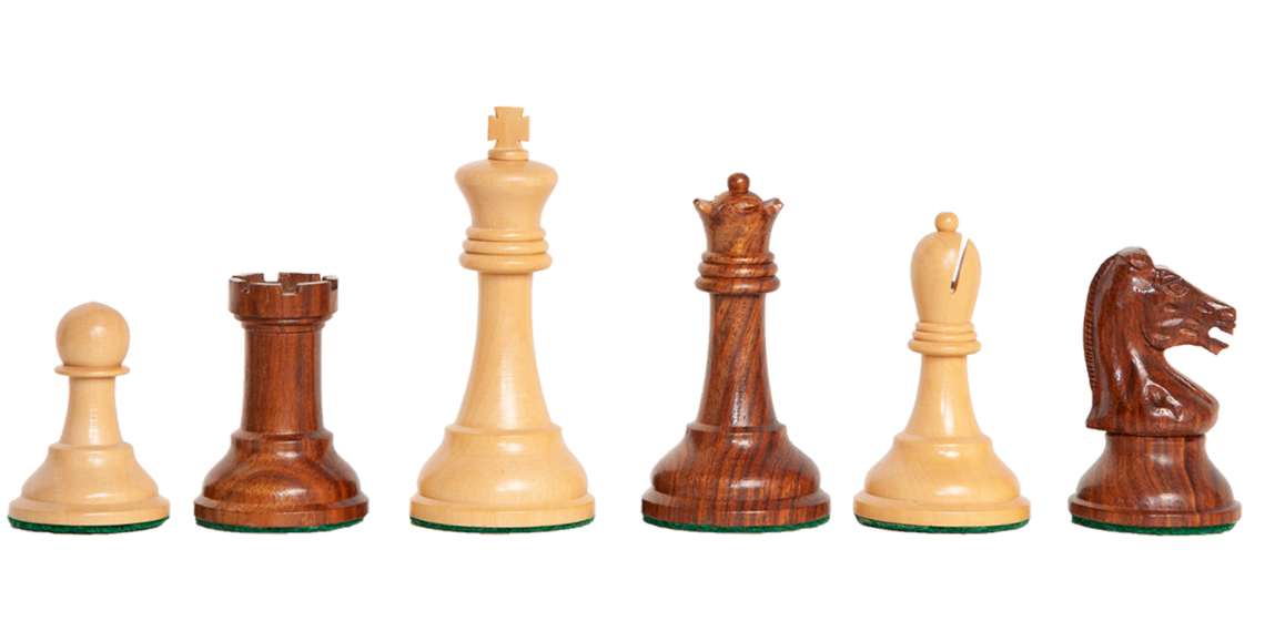 Reproduction of the Drueke Players Choice Chess Pieces - 3.75" King