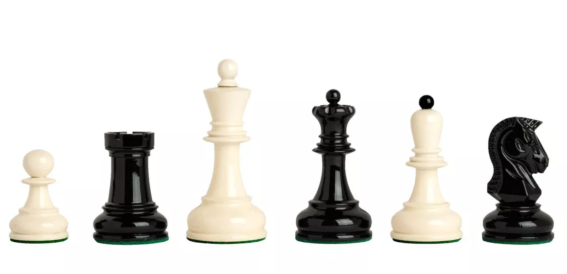 The Dubrovnik Chess Pieces - 3.75" King - LACQUERED