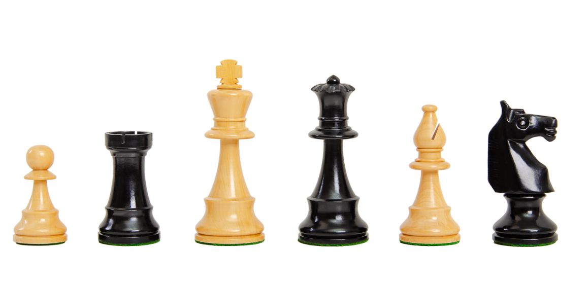 The Glass Eyed Lardy Series Chess Pieces - 3.75" King