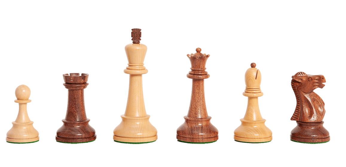 The Grossmeister Series Chess Pieces - 4.75" King