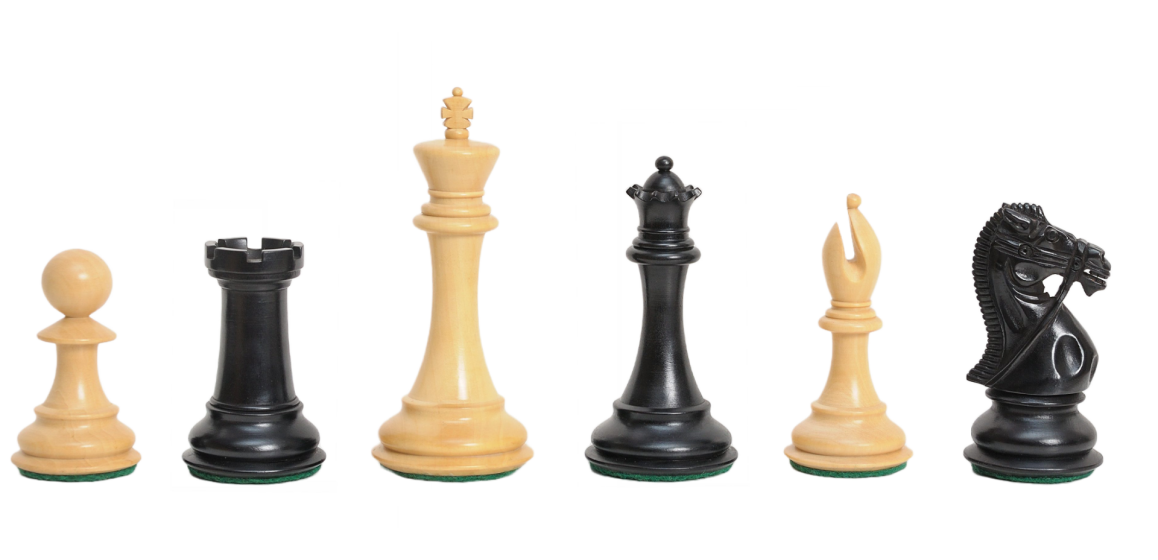 The Leicester Series Chess Pieces - 4.0" King