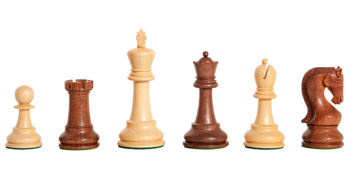 The Leningrad Series Chess Pieces - 4.0" King 