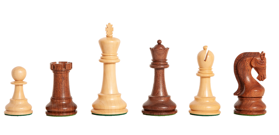 The Leningrad Series Chess Pieces - 4.0" King 