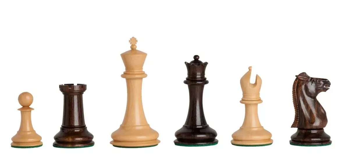 The Leuchars Series Timeless Chess Pieces - 3.5" King