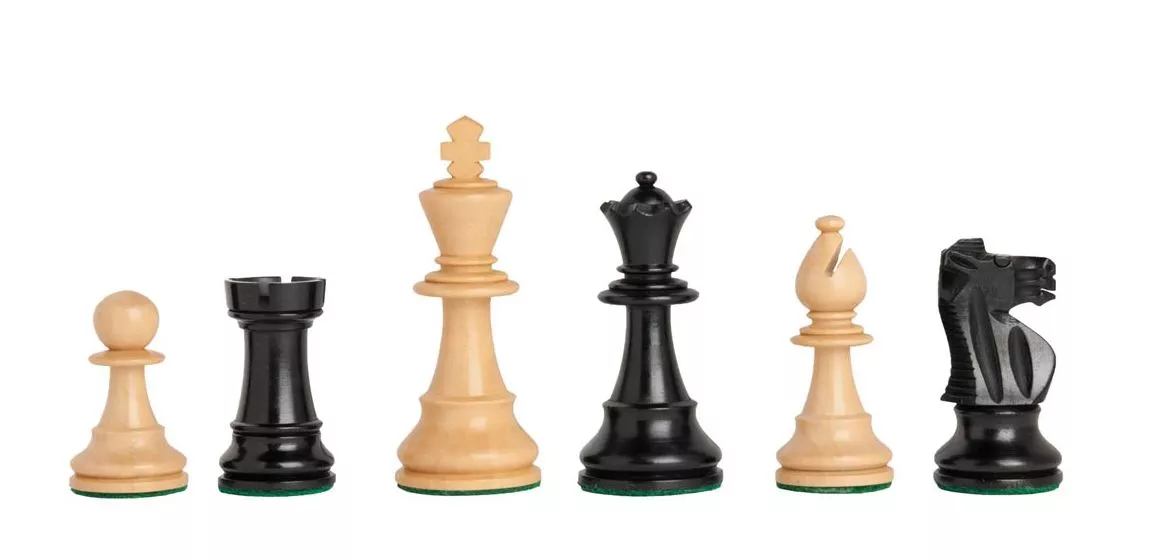 The French Lardy Series Chess Pieces - 3.75" King