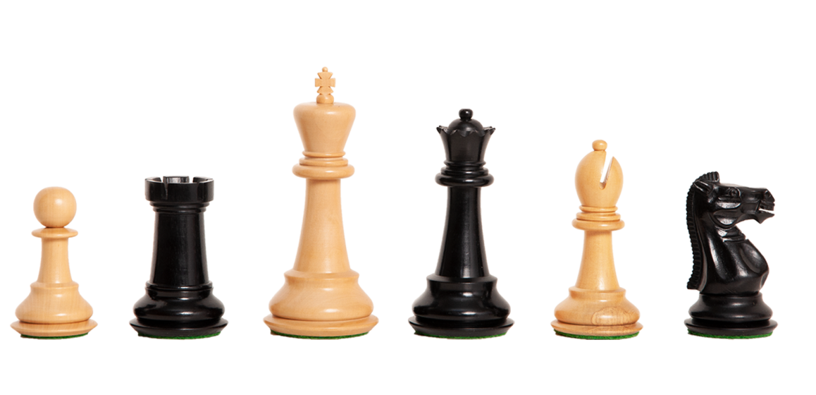 The Marshall Series Chess Pieces - 3.75" King