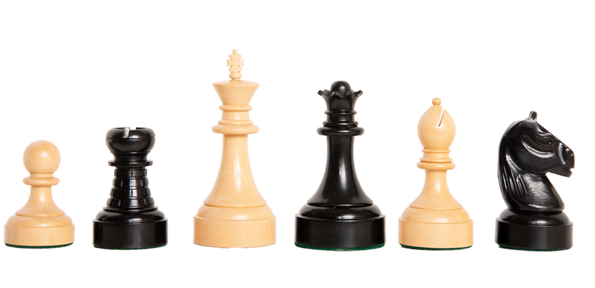 The Mechanics Institute Commemorative Chess Pieces - 4.25" King