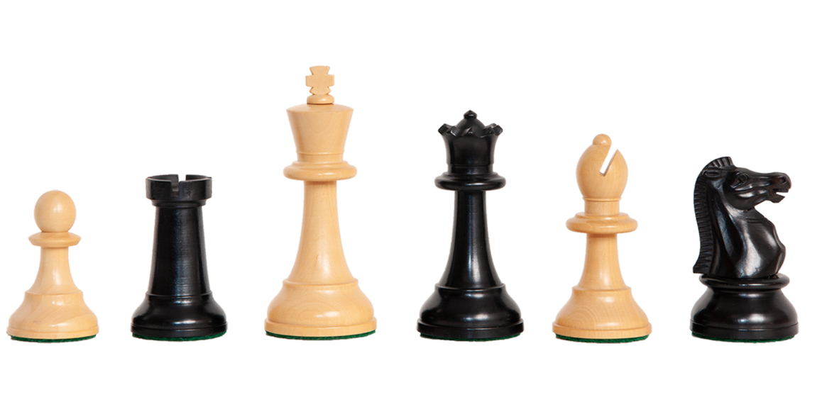 Reproduction of the 1939 Olimpico Chess Pieces - 3.75" King