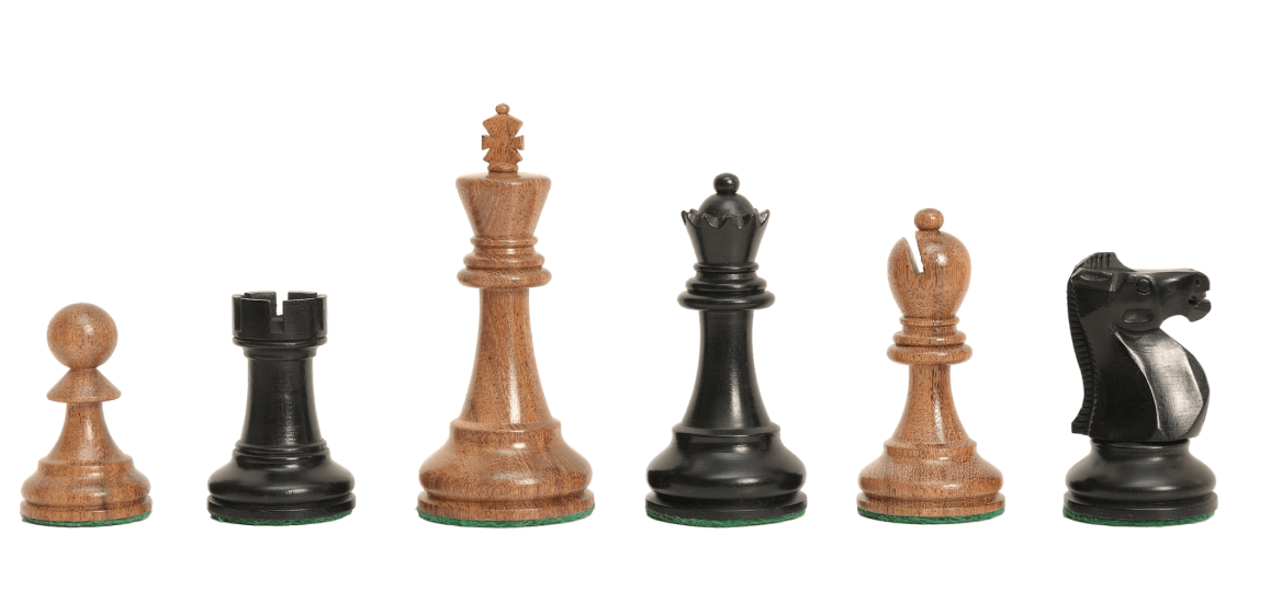 CLEARANCE - The Reykjavik Elite Series Chess Pieces - 3.75" King