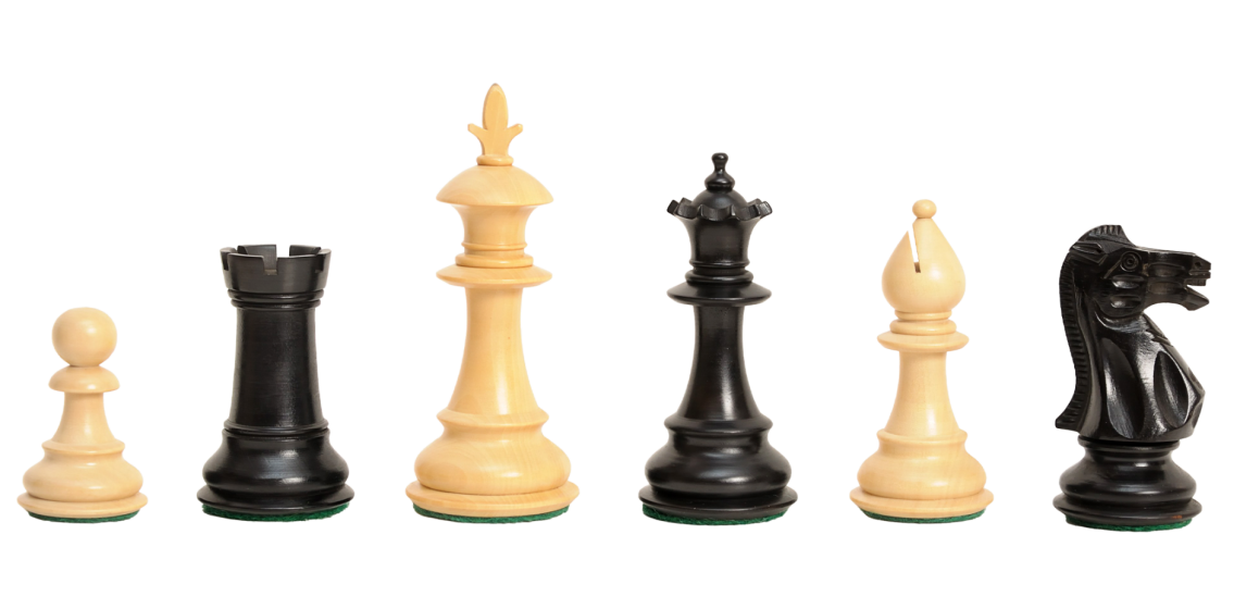 The Royale Series Chess Pieces - 4.0" King