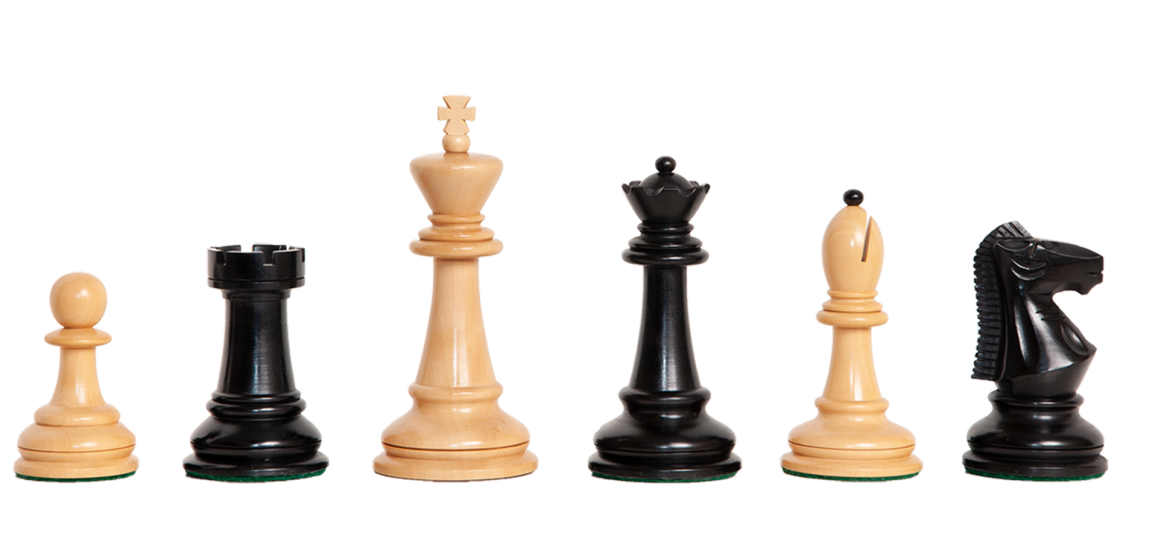 The 1972 Skopje Olympiad Series Chess Pieces - 4.4" King 
