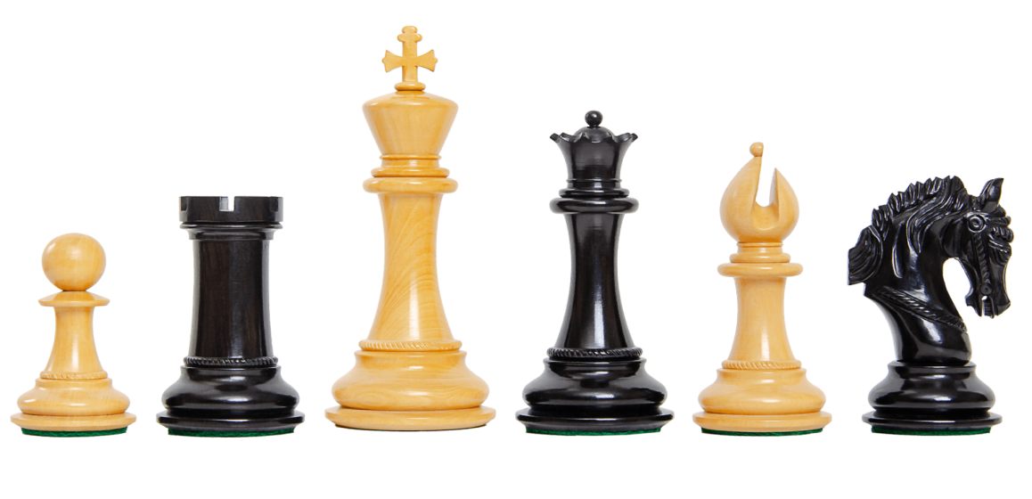 The Salerno Series Artisan Chess Pieces - 4.4" King