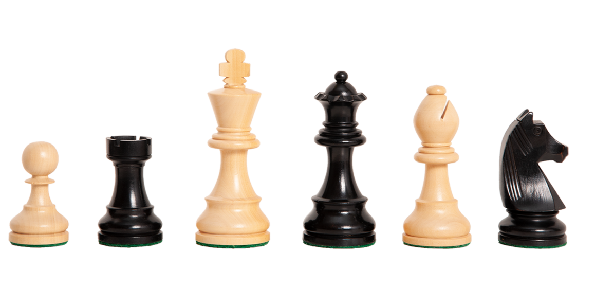 "The Queen's Gambit" Inspired Chess Pieces - 3.75" King