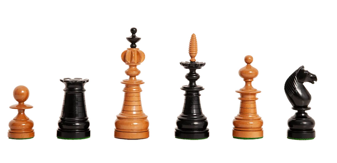The Tsarist Russian Series Luxury Chess Pieces - 4.4" King