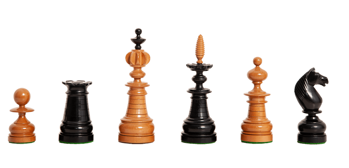 The Tsarist Russian Series Luxury Chess Pieces - 4.4" King