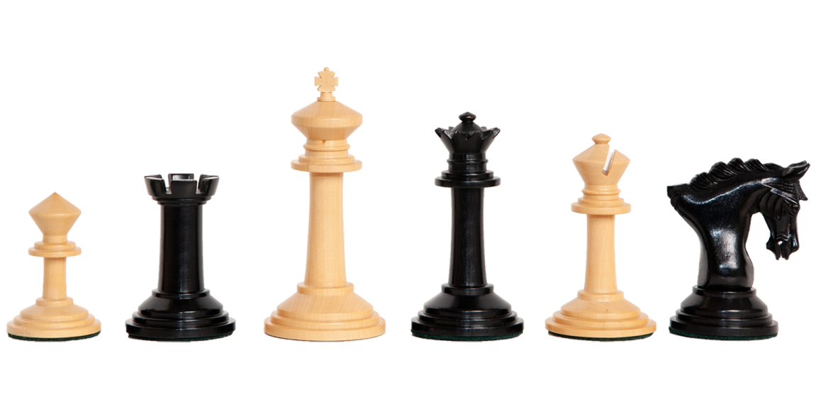 The Vicenza Series Artisan Chess Pieces - 4.0" King