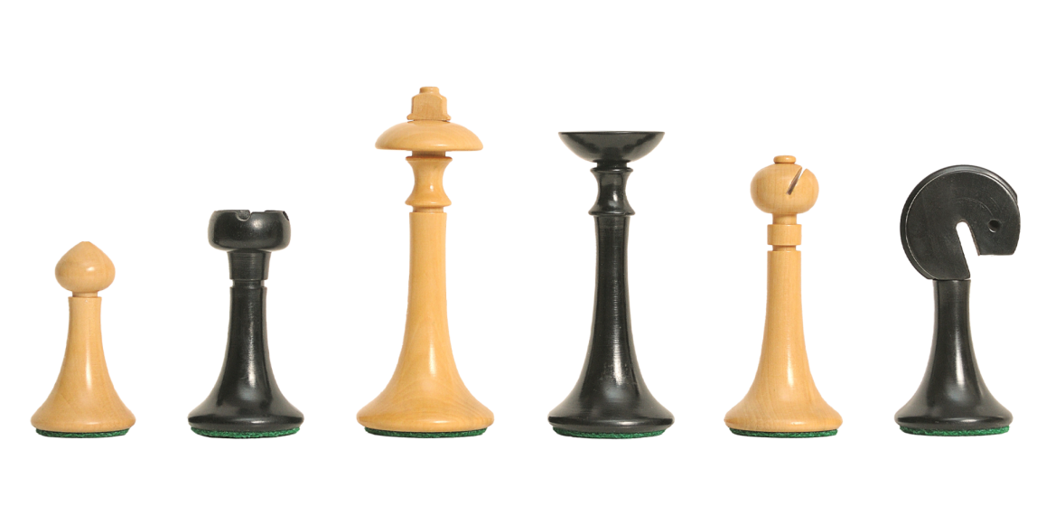 The Metropolis Series Chess Pieces - 3.75" King
