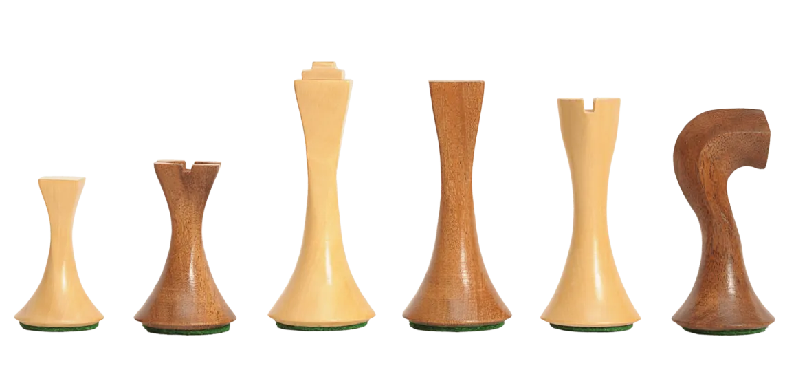 The Moderne Series Chess Pieces - 3.75" King