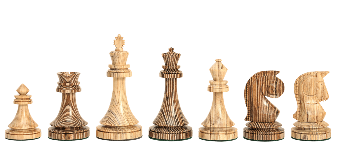 The Avant Garde Series Luxury Chess Pieces - 4.4" King