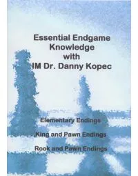 KOPEC DVD - Essential Endgame Knowledge